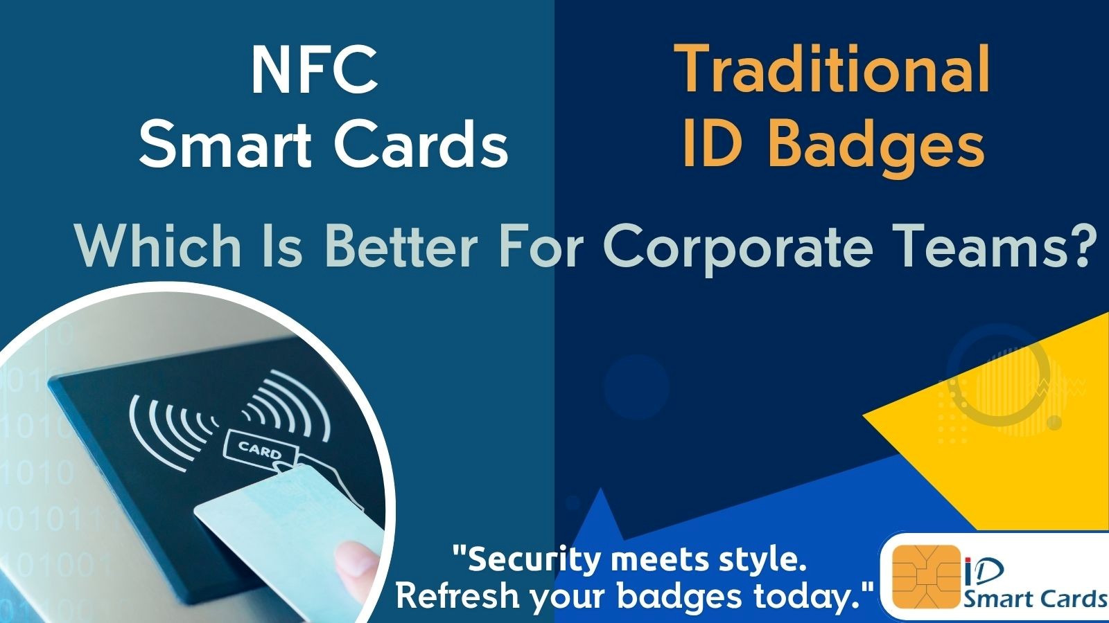 NFC smart cards vs traditional id badges Corporate Access Control Comparison