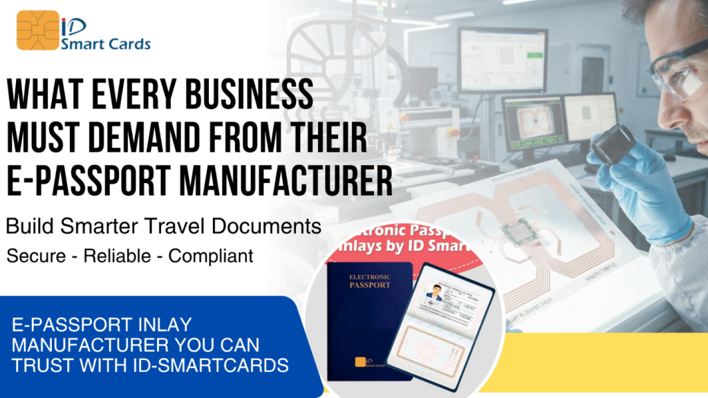 Choosing E-Passport Inlay Manufacturer: A Smart Business Guide